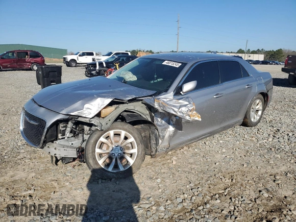 2015 Chrysler 300 Limited with VIN 2C3CCAAGXFH853830, listed as a Copart auction lot 46815245 with 0 mi miles and Salvage Title. Bid and sale history available at carsss.com. Image 1.