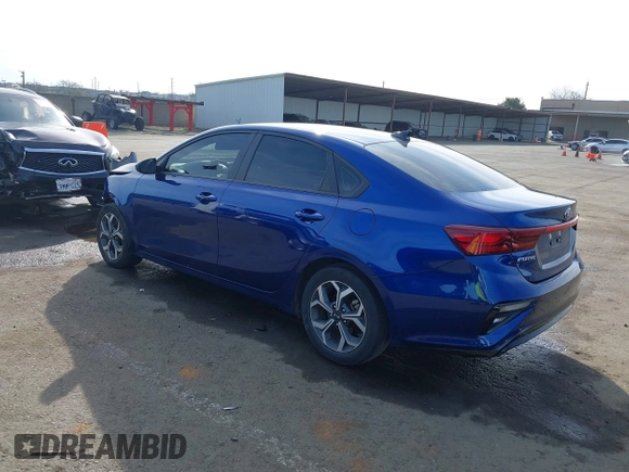 2021 Kia Forte FE with VIN 3KPF24AD6ME290691, listed as a IAAI auction lot 41676149 with 54,801 mi miles. Bid and sale history available at carsss.com. Image 3.
