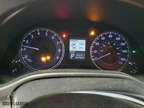 2013 Infiniti G37 Sedan x with VIN JN1CV6AR4DM758908, listed as a Copart auction lot 47581225 with 202,471 mi miles and Salvage Title. Bid and sale history available at carsss.com. Image 9.