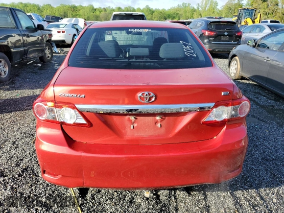2013 Toyota Corolla L with VIN 5YFBU4EE7DP148165, listed as a Copart auction lot 52679615 with 139,720 mi miles and Salvage Title. Bid and sale history available at carsss.com. Image 6.