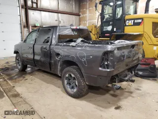 2019 Ram 1500 Rebel with VIN 1C6SRFLT1KN646037, listed as a Copart auction lot 73204094 with 74,338 mi miles and Salvage Title. Bid and sale history available at carsss.com. Image 2.