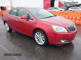 2013 Buick Verano Leather Group with VIN 1G4PS5SK0D4187495, listed as a IAAI auction lot 41722093 with 88,593 mi miles. Bid and sale history available at carsss.com. Image 1.