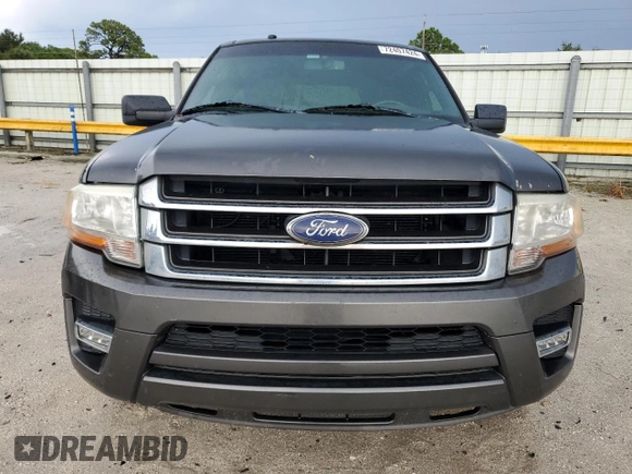 2017 Ford Expedition EL XLT with VIN 1FMJK1HT3HEA05853, listed as a Copart auction lot 72407424 with 136,234 mi miles and Salvage Title. Bid and sale history available at carsss.com. Image 5.