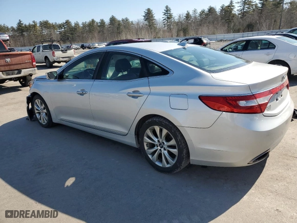 2014 Hyundai Azera with VIN KMHFG4JG9EA340818, listed as a Copart auction lot 47789005 with 91,317 mi miles and Salvage Title. Bid and sale history available at carsss.com. Image 2.