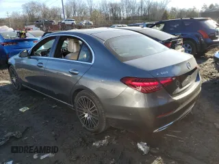 2022 Mercedes-Benz C 300 z VIN W1KAF4HBXNR010656, wystawiony jako Copart lot #70868282 z przebiegiem 641 mil mil oraz . Historia ofert i sprzedaży dostępna na DreamBid. Obrazek 2.