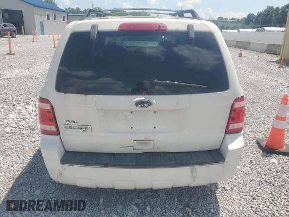 2010 Ford Escape XLT with VIN 1FMCU9D77AKB62528, listed as a Copart auction lot 64802605 with Not provided miles and Clean title. Bid and sale history available at DreamBid. Image 6.