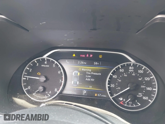 2017 Nissan Maxima SV with VIN 1N4AA6AP2HC419032, listed as a IAAI auction lot 41462680 with 181,698 mi miles and . Bid and sale history available at DreamBid. Image 7.
