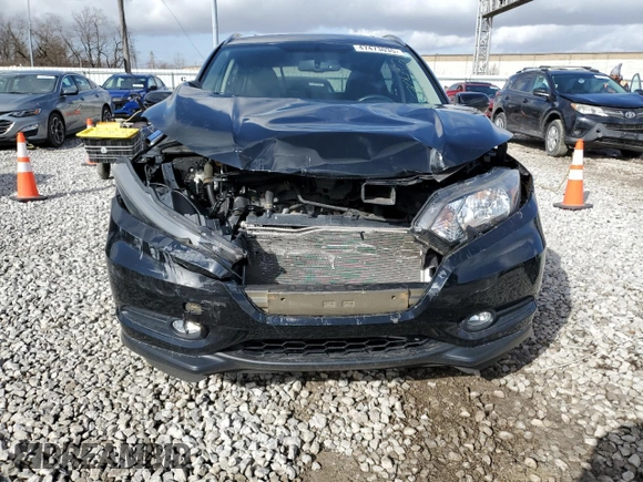 2018 Honda HR-V EX-L with VIN 3CZRU6H70JM704921, listed as a Copart auction lot 47473035 with 37,664 mi miles and Salvage Title. Bid and sale history available at carsss.com. Image 5.