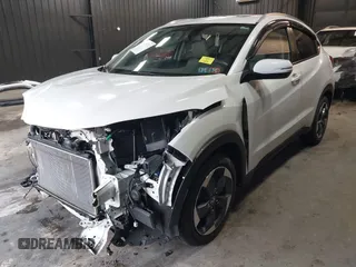 2018 Honda HR-V EX-L Navi with VIN 3CZRU6H76JM719911, listed as a IAAI auction lot 41631402 with 26,776 mi miles. Bid and sale history available at carsss.com. Image 2.