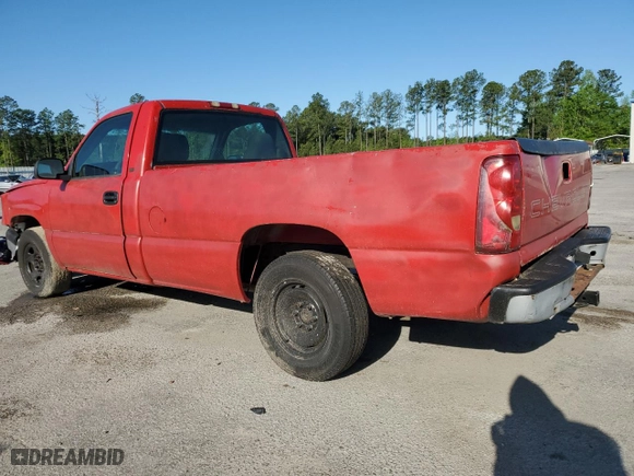2003 Chevrolet Silverado 1500 with VIN 1GCEC14X53Z287491, listed as a Copart auction lot 52237765 with 0 mi miles and Clean Title. Bid and sale history available at carsss.com. Image 2.