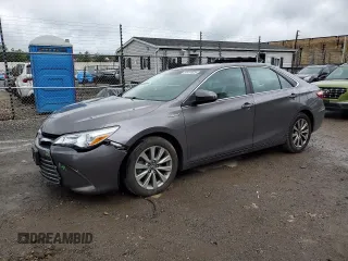 2017 Toyota Camry Hybrid LE z VIN 4T1BD1FK6HU205527, wystawiony jako Copart lot #57437025 z przebiegiem 55 826 mil mil oraz Szkoda całkowita • Salvage title. Historia ofert i sprzedaży dostępna na DreamBid. Obrazek 1.