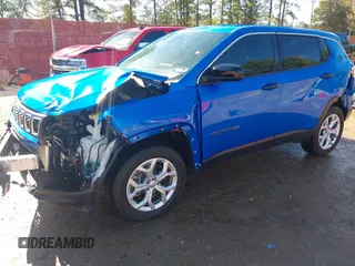 2024 Jeep Compass Sport с VIN 3C4NJDAN7RT139515, выставлен на аукционе IAAI как лот 40888483 с пробегом 7 253 миль миль и . История ставок и продаж доступна на DreamBid. Изображение 18.
