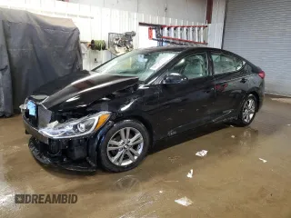 2017 Hyundai Elantra Limited with VIN 5NPD84LF5HH016047, listed as a Copart auction lot 48008225 with 70,654 mi miles and Salvage Title. Bid and sale history available at carsss.com. Image 1.
