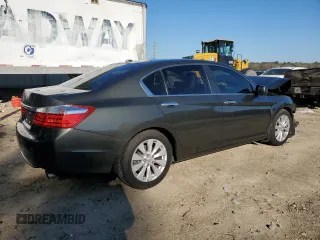 2013 Honda Accord Sdn EX-L with VIN 1HGCR2F85DA250542, listed as a Copart auction lot 48637155 with Not Provided miles and Non Repairable. Bid and sale history available at carsss.com. Image 3.