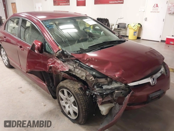 2008 Honda Civic LX with VIN 1HGFA165X8L071637, listed as a IAAI auction lot 41579354 with 239,735 mi miles and . Bid and sale history available at DreamBid. Image 6.