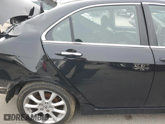 2006 Acura TSX with VIN JH4CL96826C028460, listed as a Copart auction lot 44718325 with 0 mi miles and Salvage Title. Bid and sale history available at carsss.com. Image 10.