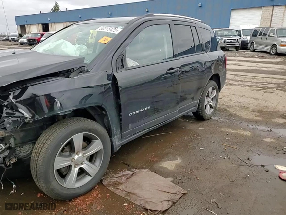 2017 Jeep Compass High Altitude with VIN 1C4NJCEB3HD185342, listed as a Copart auction lot 50215425 with 0 mi miles and Clean Title. Bid and sale history available at carsss.com. Image 11.