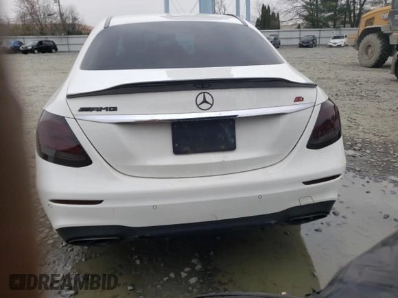 2017 Mercedes-Benz E-Class AMG E 43 with VIN WDDZF6EB0HA163696, listed as a Copart auction lot 44795933 with Not Provided miles. Bid and sale history available at carsss.com. Image 6.
