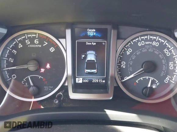 2022 Toyota Tacoma SR5 with VIN 3TMAZ5CN5NM194494, listed as a IAAI auction lot 42555021 with 20,915 mi miles and . Bid and sale history available at DreamBid. Image 7.