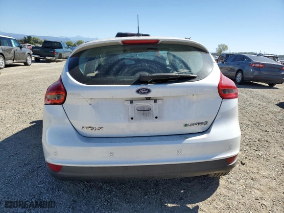 2016 Ford Focus Electric with VIN 1FADP3R46GL306266, listed as a Copart auction lot 69018223 with NaN miles. Bid and sale history available at carsss.com. Image 6.