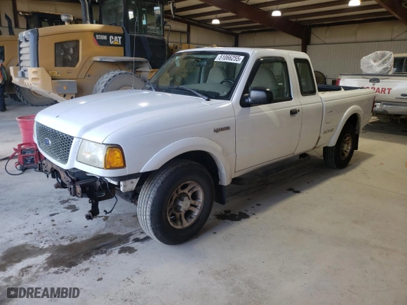 2002 Ford Ranger XL with VIN 1FTYR14U42TA52020, listed as a Copart auction lot 51066255 with 171,309 mi miles and Salvage Title. Bid and sale history available at carsss.com. Image 1.