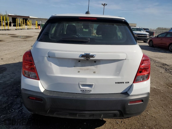 2016 Chevrolet Trax LS z VIN 3GNCJKSB5GL267384, wystawiony jako Copart lot #52670285 z przebiegiem 206 071 mil mil oraz Szkoda całkowita • Salvage title. Historia ofert i sprzedaży dostępna na DreamBid. Obrazek 6.