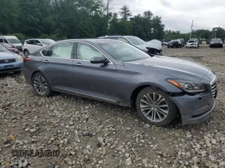 2016 Hyundai Genesis 3.8L with VIN KMHGN4JE2GU116140, listed as a Copart auction lot 59967204 with 134,966 mi miles and Salvage Title. Bid and sale history available at carsss.com. Image 4.