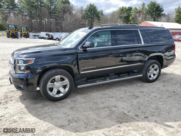 2016 Chevrolet Suburban LT with VIN 1GNSKHKC3GR454202, listed as a Copart auction lot 50361885 with 147,535 mi miles and Salvage Title. Bid and sale history available at carsss.com. Image 1.