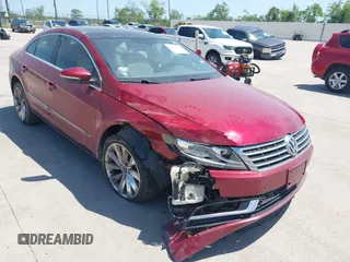 2013 Volkswagen CC VR6 Executive 4Motion with VIN WVWGU7AN9DE561506, listed as a IAAI auction lot 42008837 with 1 mi miles. Bid and sale history available at carsss.com. Image 6.