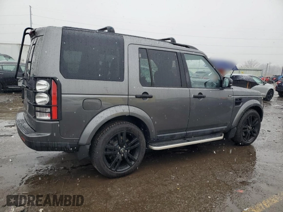 2016 Land Rover LR4 HSE with VIN SALAG2V60GA843069, listed as a Copart auction lot 46241865 with 95,749 mi miles and Salvage Title. Bid and sale history available at DreamBid. Image 3.