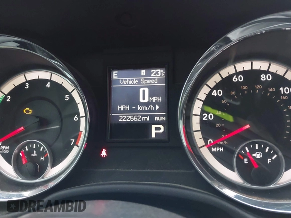 2011 Dodge Durango Heat with VIN 1D4RE3GG9BC687514, listed as a IAAI auction lot 41404030 with 222,562 mi miles. Bid and sale history available at carsss.com. Image 7.