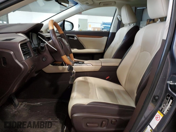 2018 Lexus RX 350 z VIN 2T2BZMCA9JC155000, wystawiony jako Copart lot #53899455 z przebiegiem 112 031 mil mil oraz Szkoda całkowita • Salvage title. Historia ofert i sprzedaży dostępna na DreamBid. Obrazek 7.
