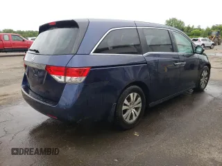 2015 Honda Odyssey EX-L z VIN 5FNRL5H63FB071496, wystawiony jako Copart lot #58171045 z przebiegiem 139 202 mil mil oraz Szkoda całkowita • Salvage title. Historia ofert i sprzedaży dostępna na DreamBid. Obrazek 3.