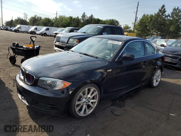 2012 BMW 1 Series 135i with VIN WBAUC9C5XCVM13147, listed as a Copart auction lot 63928734 with 78,461 mi miles and Clean title. Bid and sale history available at DreamBid. Image 1.