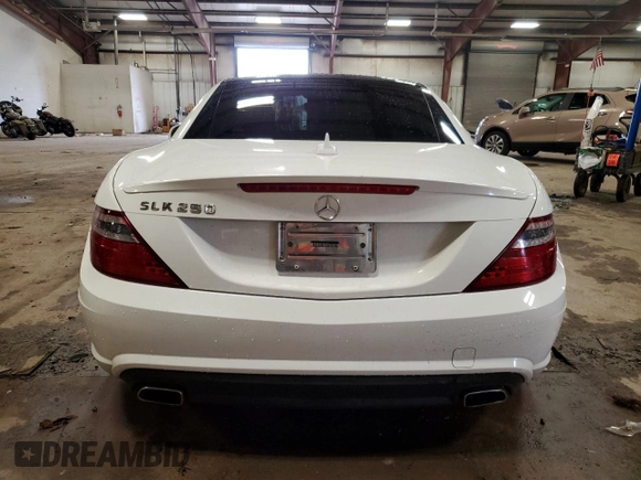 2014 Mercedes-Benz SLK 250 with VIN WDDPK4HA8EF092580, listed as a Copart auction lot 80237154 with 111,151 mi miles and Clean title. Bid and sale history available at DreamBid. Image 6.
