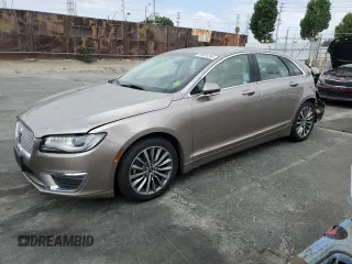 2018 Lincoln MKZ Hybrid Premiere with VIN 3LN6L5KU0JR628104, listed as a Copart auction lot 70831254 with 82,334 mi miles and Salvage title. Bid and sale history available at DreamBid. Image 1.