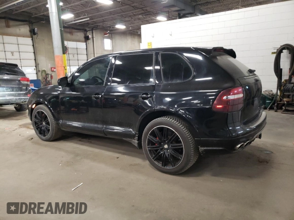 2008 Porsche Cayenne Turbo with VIN WP1AC29P58LA83408, listed as a Copart auction lot 41396465 with 93,235 mi miles and Salvage Title. Bid and sale history available at carsss.com. Image 2.