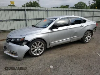 2015 Chevrolet Impala LTZ with VIN 2G1165S38F9104850, listed as a Copart auction lot 52028615 with 155,730 mi miles and Salvage Title. Bid and sale history available at DreamBid. Image 1.