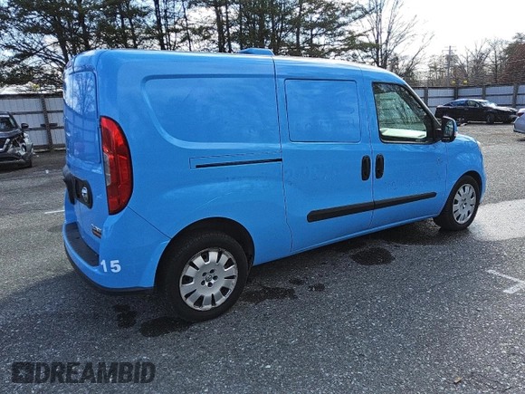 2018 Ram ProMaster City Cargo Van Tradesman SLT with VIN ZFBERFBB1J6H93794, listed as a Copart auction lot 84443164 with 119,656 mi miles and Clean Title. Bid and sale history available at carsss.com. Image 3.