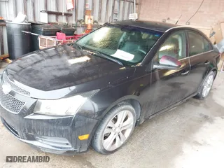 2011 Chevrolet Cruze LTZ with VIN 1G1PH5S97B7140016, listed as a IAAI auction lot 42086035 with 119,286 mi miles. Bid and sale history available at carsss.com. Image 2.