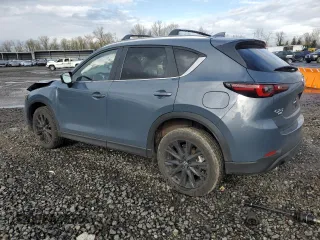 2024 Mazda CX-5 S Carbon Edition z VIN JM3KFBCM4R0392759, wystawiony jako Copart lot #45571245 z przebiegiem 7594 mil mil oraz Szkody całkowita. Historia ofert i sprzedaży dostępna na DreamBid. Obrazek 2.