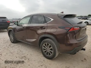 2017 Lexus NX 200t with VIN JTJYARBZ3H2058732, listed as a Copart auction lot 50408115 with 163,820 mi miles and Salvage title. Bid and sale history available at DreamBid. Image 2.