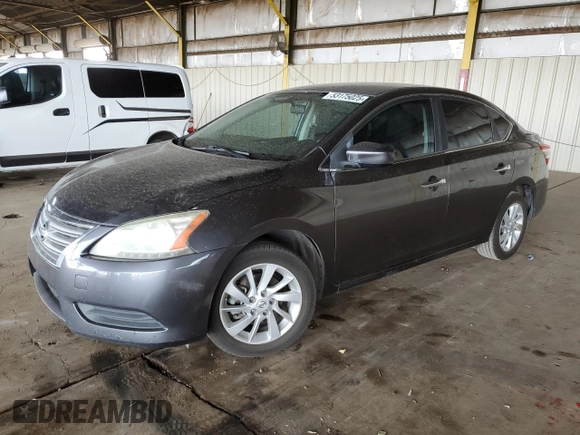 2014 Nissan Sentra S with VIN 3N1AB7AP2EY322691, listed as a Copart auction lot 53175025 with 159,836 mi miles and Clean Title. Bid and sale history available at DreamBid. Image 1.
