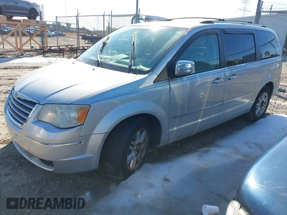 2009 Chrysler Town & Country Limited with VIN 2A8HR64X59R600947, listed as a IAAI auction lot 41385494 with 256,709 mi miles. Bid and sale history available at carsss.com. Image 2.