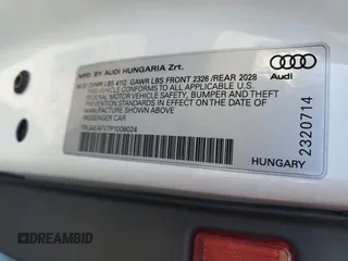 2023 Audi TT z VIN TRUAEAFV7P1008024, wystawiony jako Copart lot #89308605 z przebiegiem 10 707 mil mil oraz Szkoda całkowita • Salvage title. Historia ofert i sprzedaży dostępna na DreamBid. Obrazek 12.