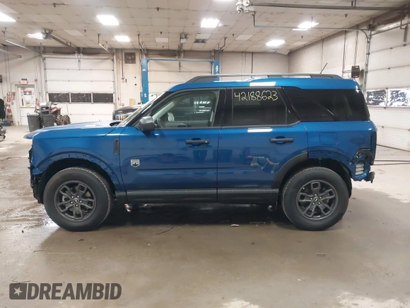 2024 Ford Bronco Sport Big Bend with VIN 3FMCR9B61RRF72020, listed as a IAAI auction lot 42188623 with 605 mi miles and . Bid and sale history available at DreamBid. Image 15.