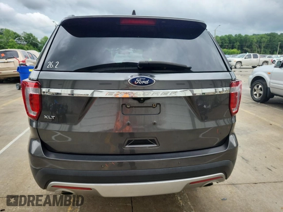 2017 Ford Explorer XLT с VIN 1FM5K7D88HGD82866, выставлен на аукционе Copart как лот 60116375 с пробегом 85 700 миль миль и Списание • Salvage title. История ставок и продаж доступна на DreamBid. Изображение 6.