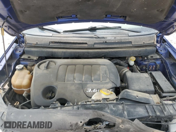 2012 Dodge Journey SXT with VIN 3C4PDCBG0CT353263, listed as a Copart auction lot 58839775 with 199,386 mi miles and Clean title. Bid and sale history available at DreamBid. Image 12.