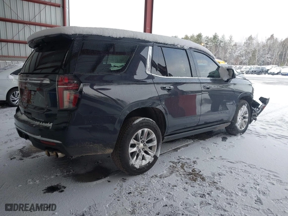 2023 Chevrolet Tahoe Premier with VIN 1GNSKSKL6PR545302, listed as a IAAI auction lot 41017179 with 16,877 mi miles. Bid and sale history available at carsss.com. Image 4.