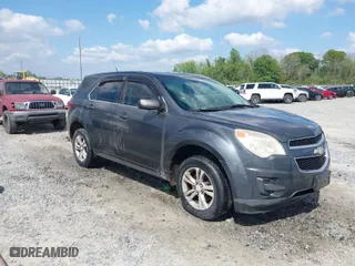 2010 Chevrolet Equinox LS with VIN 2CNALBEW2A6227084, listed as a IAAI auction lot 41948368 with 207,358 mi miles. Bid and sale history available at carsss.com. Image 1.
